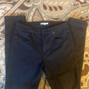 STS Blue Black Denim Riley High Rise Ankle Length Skinny Jeans size 30